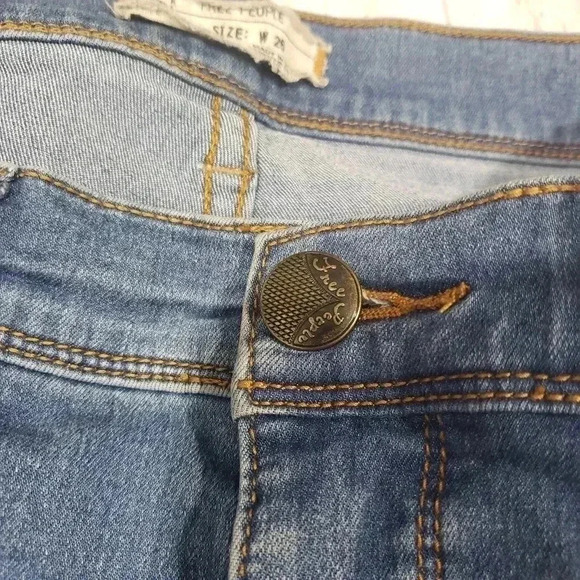 Free People Cropped Skinny Jeans - Picture 4 of 5